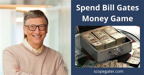 money game|Spend Bill Gates' Money .